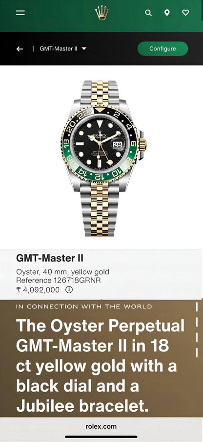 Rolex GMT Master 2